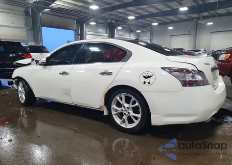 2012 Nissan Maxima S из США, поврежденный, VIN 1N4AA5AP0CC844252